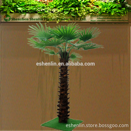 man-made/fake/artificial palm tree